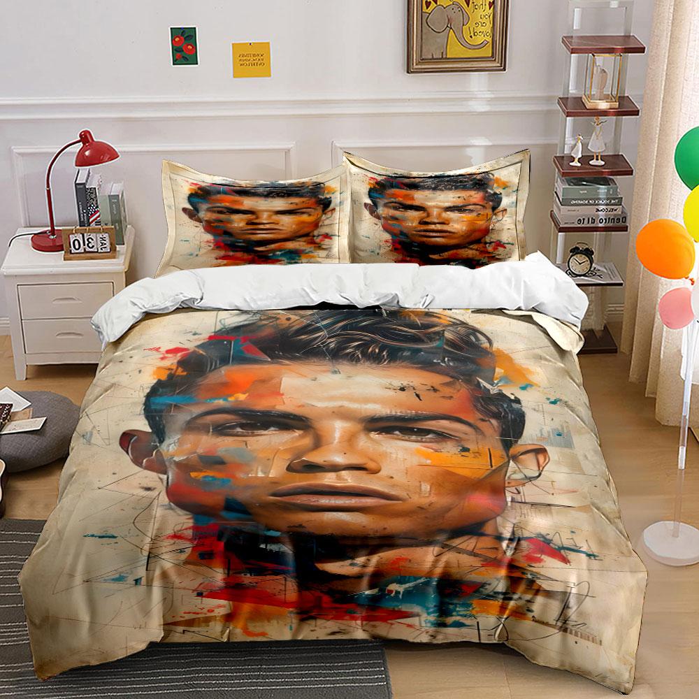 

Abstract portrait with splashes. Bedding sets Duvet cover sets Duvet covers Pillowcases(1 * Duvet Cover 2 * Pillowcases without duvet insert) 135x200cm
