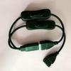 Usb Male To Dual Female Extension Cable With Independent Switch One To Two Usb Power Cord For Led Light Fan Device Power Supply
