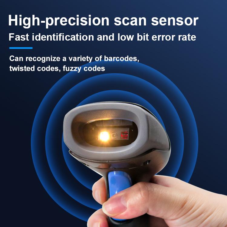 Bolan 2D Barcode Scanner Bluetooth 2.4G Wireless QR Code Handheld Portable Pocket Reader IOS Android PC for Mobile Payment