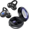 For FWFX Wireless Bluetooth Ear Refined Sound 40 Hours of Continuous Battery Level IPX5 Fast Clear Microphone [New 2026] Earbuds, 5.4 Cuffs, Clip-on