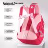Disney Children's Backpack for Kindergarten Girls And First/second Grade Students, Strawberry Bear
