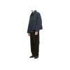 UNIQLO Solid Color Lapel Single-Breasted Casual Jacket Unisex jackets Ocean-Blue 452170