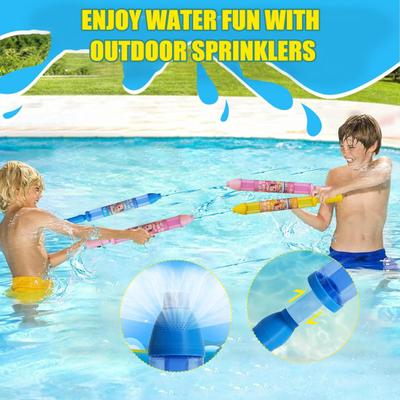 Wassersprinkler-Spielzeug für Kinder, Wassersprüh-Sprinkler für draußen, Spritzaktivität, Spritzwasser-Spritzspielzeug, leichtes, lustiges Wasserspiel für Jungen und Mädchen