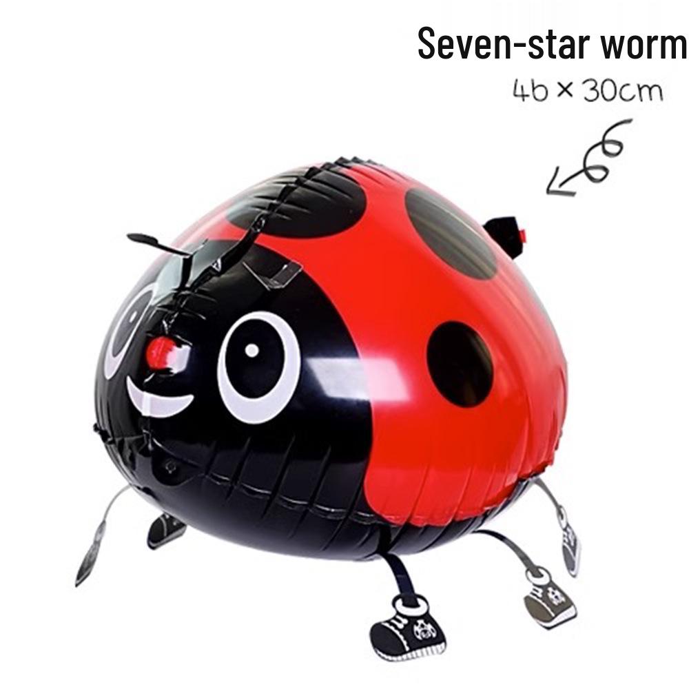 Cartoon Animal Walking Balloons: Duck & Pig for Birthday Decorations or Night Market Promotions