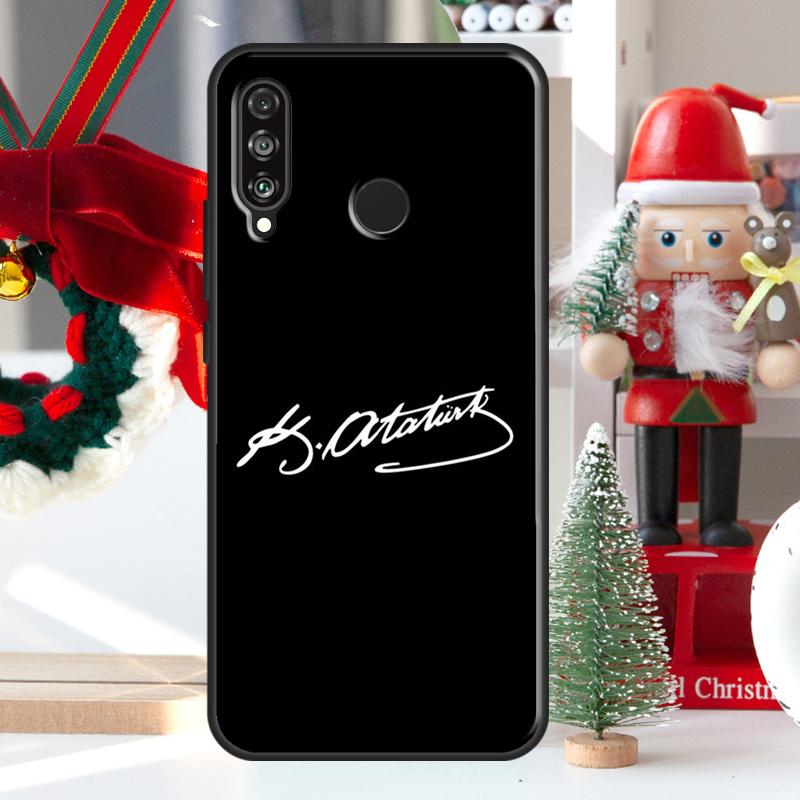 Turkey Mustafa Kemal Ataturk Case For Huawei P30 Lite P40 P50 P20 Pro P Smart 2021 Nova 5T Nova 9 Honor X9 X8 X7 50