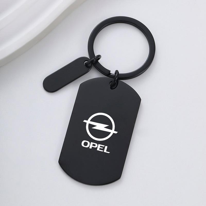 Metalllegierung Auto Schlüsselanhänger Schlüsselring Luxus Anhänger Schlüsselkette Für Opel OPC LINE Logo Astra Insignia Zafira Grandland Mokka Movano