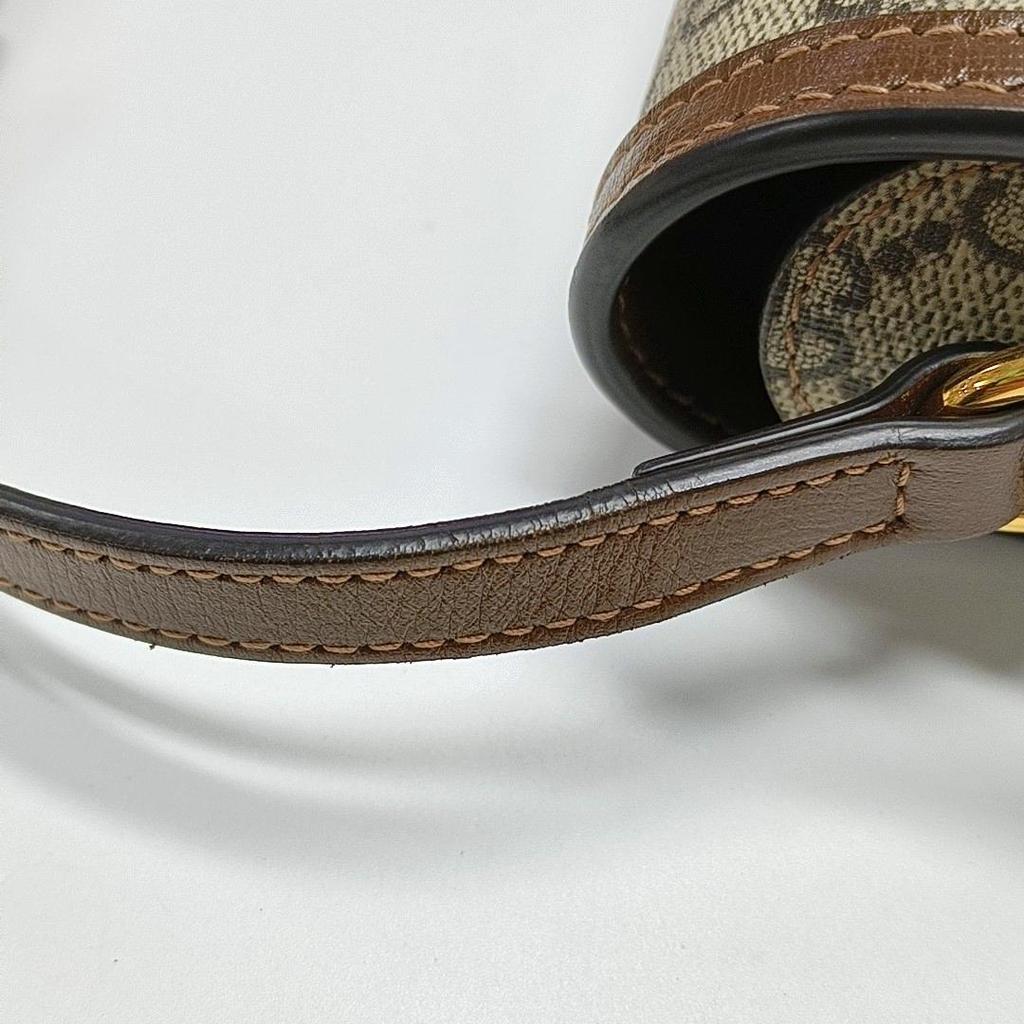 [Gebraucht] Horsebit 1955 Logo Canvas und Leder Handy Tasche - Gut #14F3FKY