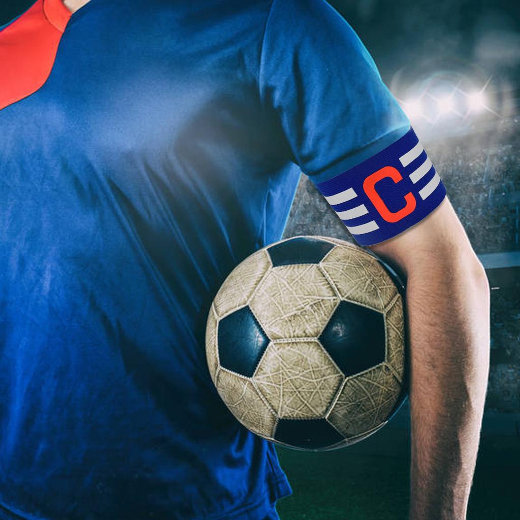 Adjustable Football Captain's Armband for Adults and Youth - Comfortable and Durable Soccer Band for Team Captains