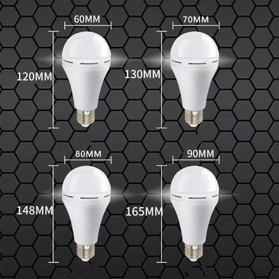 LED Emergency Light Bulb Super Bright Energy-saving E27 Screw Light Bulb Power Outage Automatic Lighting Charging Light Bulb
