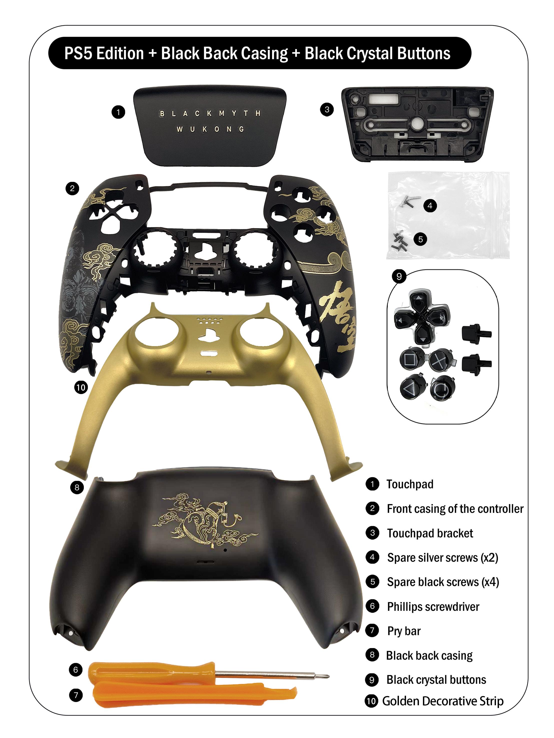 Gold Stamping Redesigned Replacement Front Shell