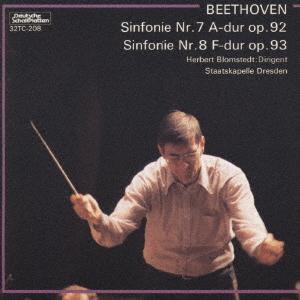 

CD BLOMSTEDT HERBERT Beethoven Symphony 7 8 32TC208 1988 Japan Classical Used