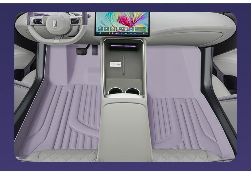 Eco-Friendly Double-Layer Floor Mats for Avatr 11 - Waterproof & Dustproof Car Interior Accessory