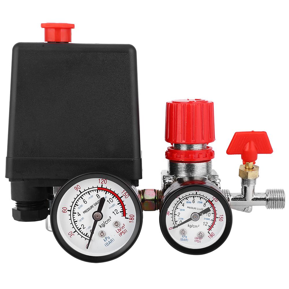 Druckschalter Steuerventil Baugruppe Quadratisch Vier Löcher Luftkompressor TeilQuadratisch Vier Löcher Luft