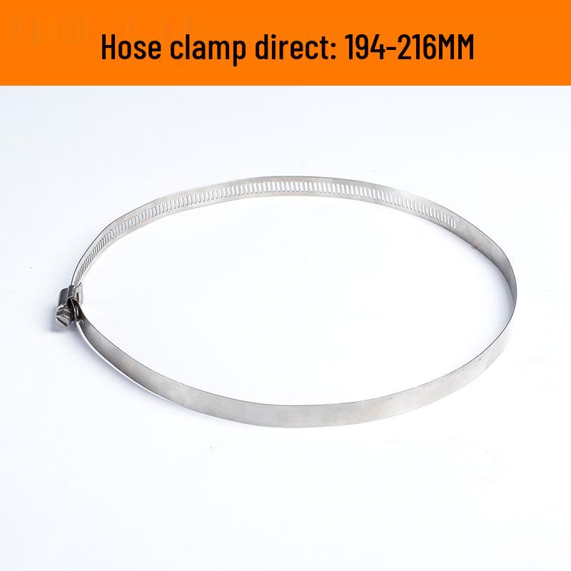 Zacisk do węża i rury ze stali nierdzewnej 201 do wody, okapu kuchennego, pralki, rury gazowej