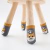 4Pcs Cartoon Chair Leg Knitting Socks Protectors Table Leg Foot Non-Slip Colorful