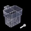 Transparent Aquarium Planting Basket Hanging Aquatic Plant Holder  Landscaping
