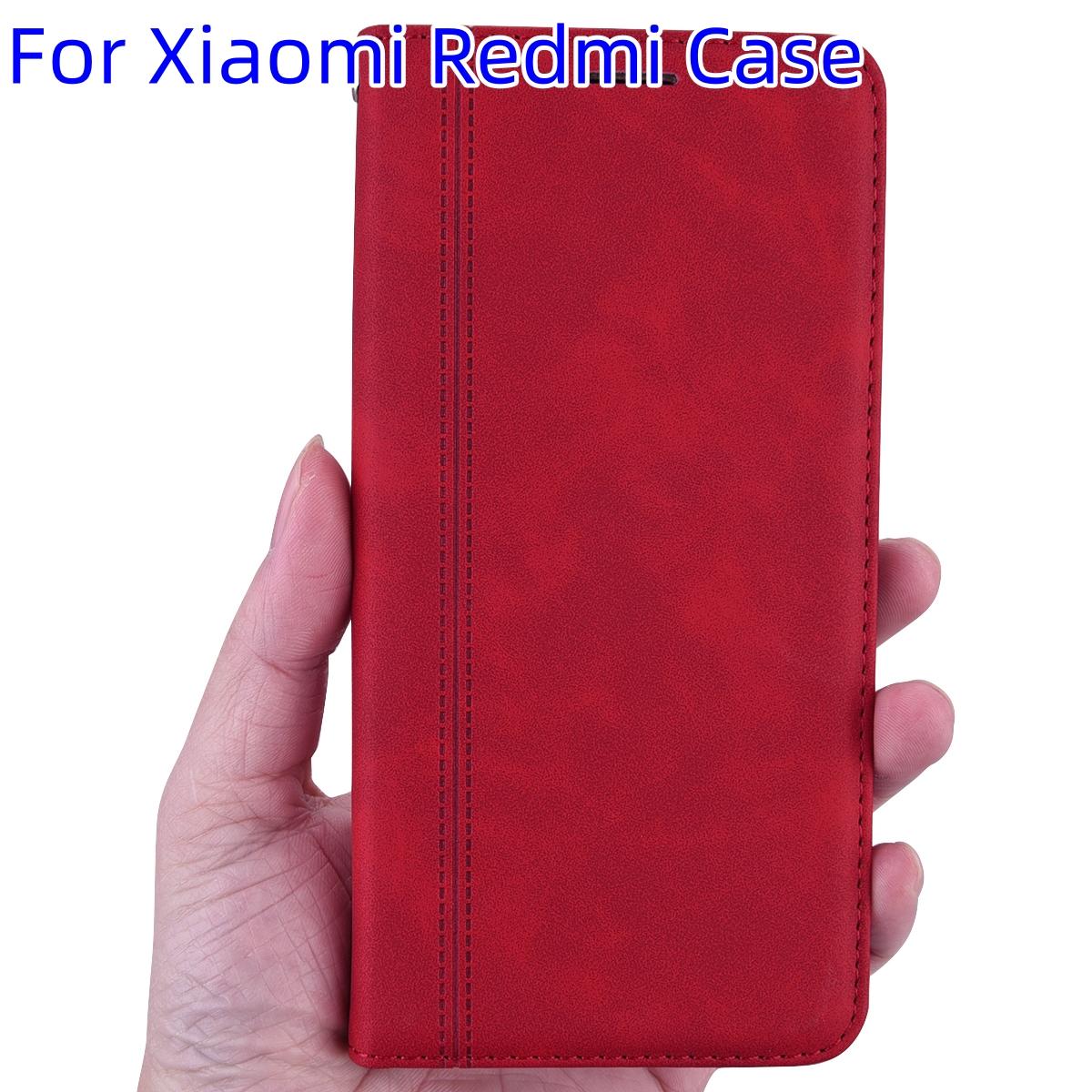 

Для Xiaomi Redmi Full Series Case Многофункциональный чехол-кошелек из искусственной кожи в деловом стиле Стильный и функциональный с отделениями для карт и функцией подставки