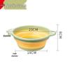 Portable Folding Washbasin for Home, Dorm, and Travel - Large and Small Sizes Available