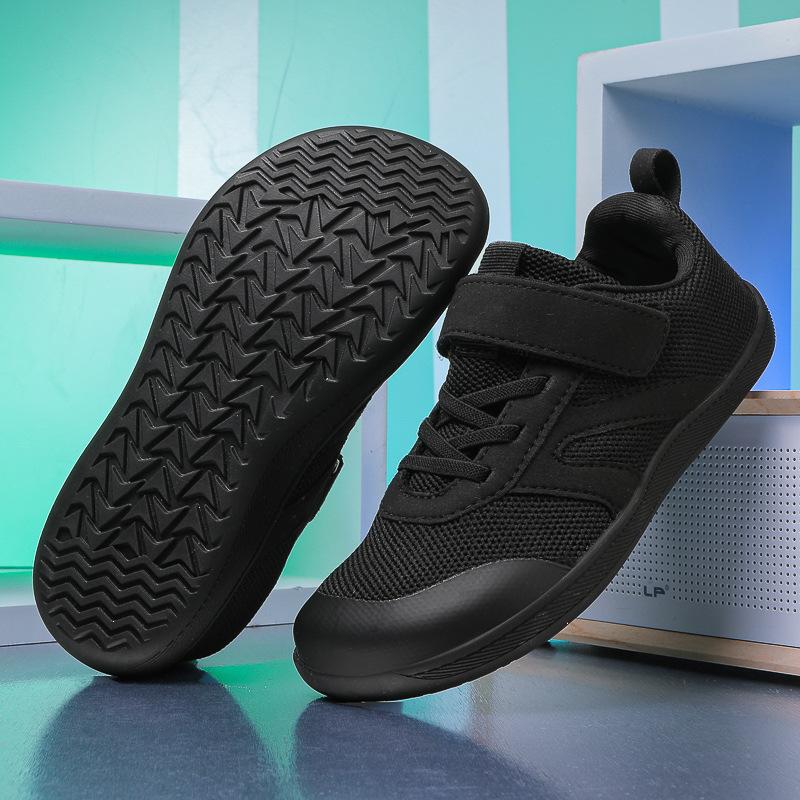 Children's wide-footed shoes wide-headed barefoot shoes non-slip and breathable outdoor casual sports shoes dance fitness shoes