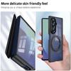 Minimalist 360° Rotating Drop-Proof Case for Samsung Z Fold7: Anti-Scratch PC Hard Cover