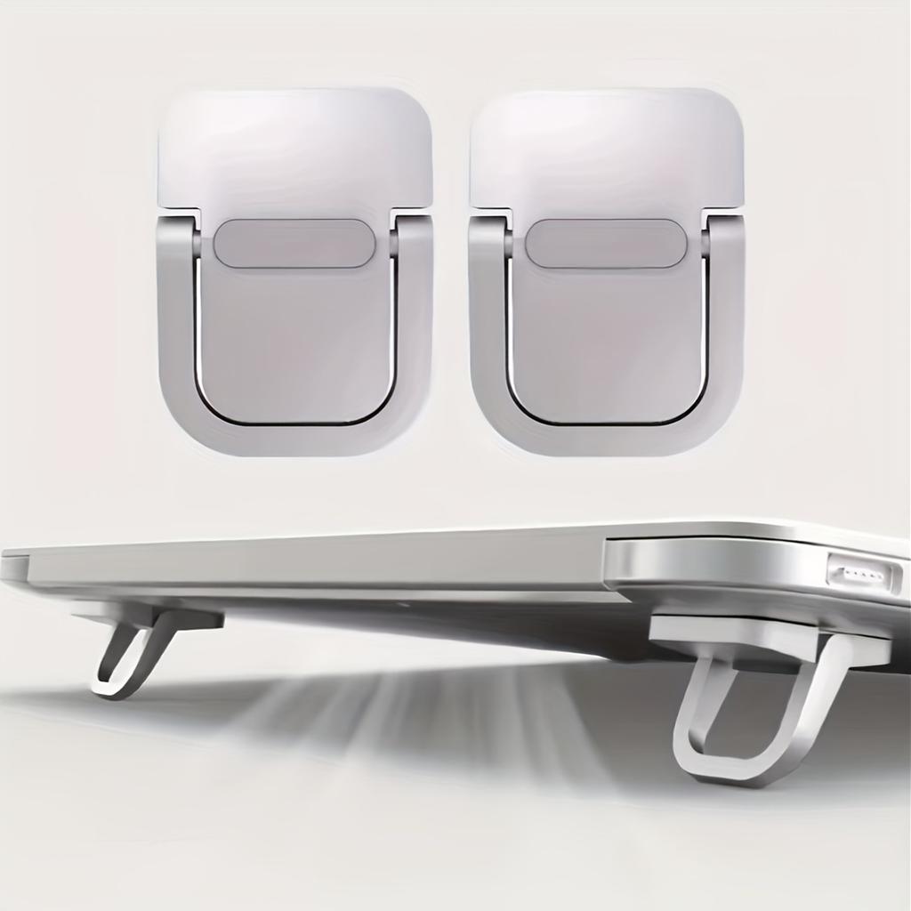 1PC Portable Laptop Stand, Invisible Foldable Ergonomic Desktop Support