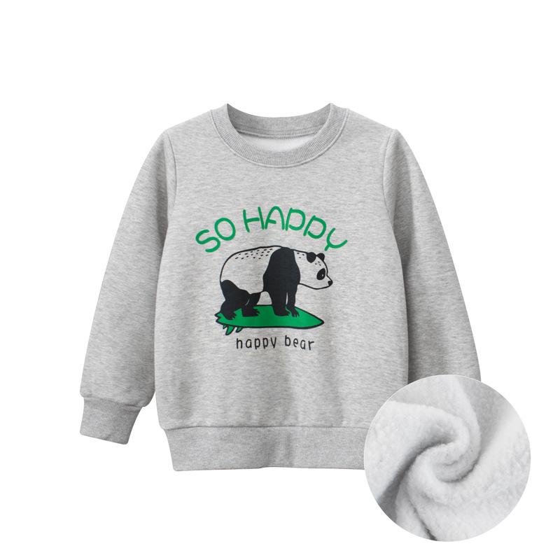 

27Детский пуловер с пандой: Детский свитер осень/зима 110 cm