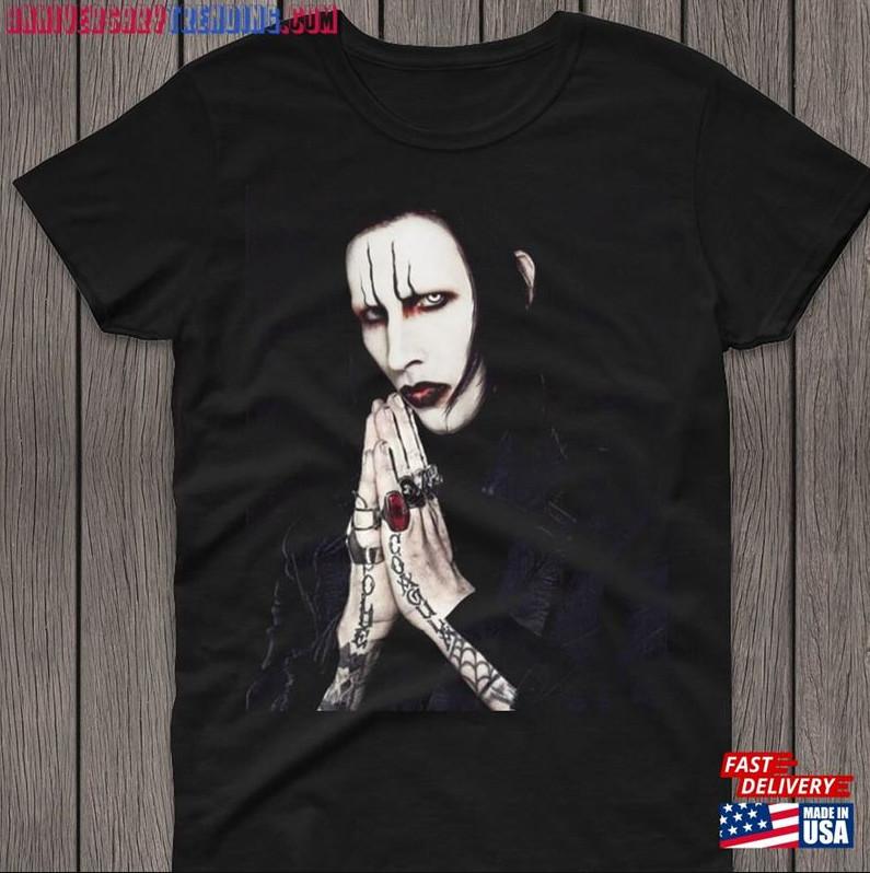 Marilyn Manson Concert T-Shirt Size S-5Xl For Fans M
