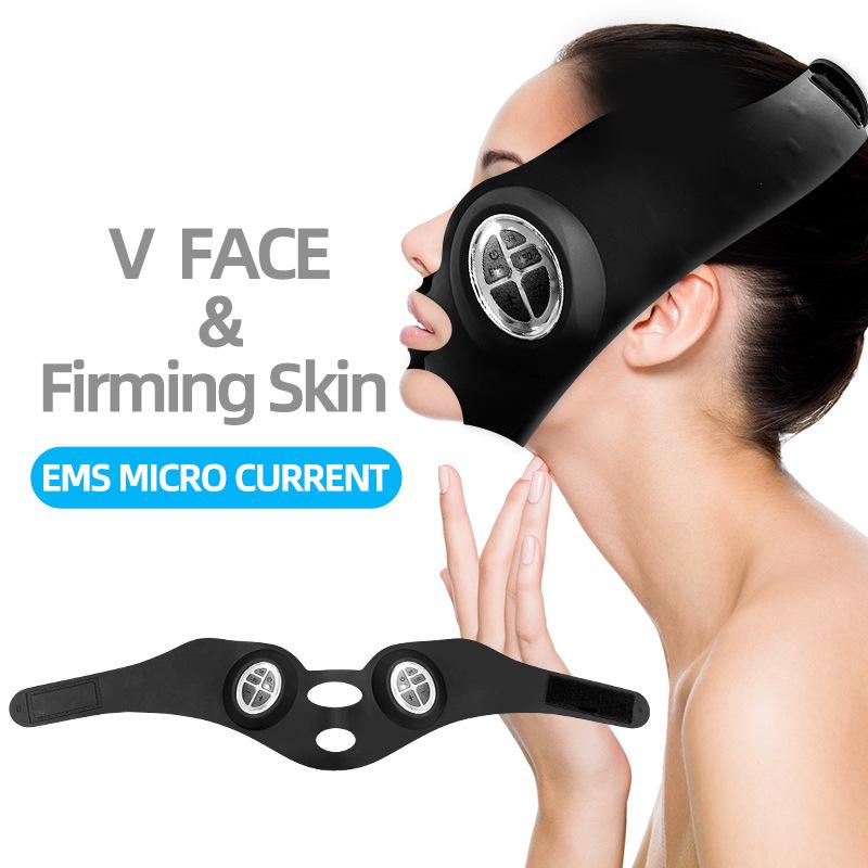 EMS Lifting & Straffung LED V-Gesichts-Massagegerät Maske