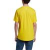 T Shirts Men's Yellow Crew Neck Moderate Straight Fit HD6370
