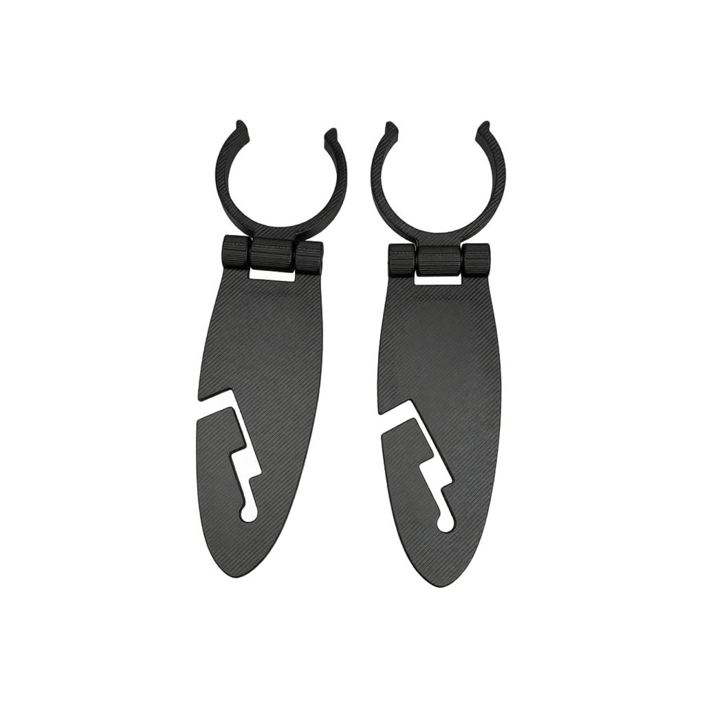 Kajakpaddelhalter-Clips Verstellbare Paddelverriegelung für Kajak-Kanu-Zubehör Paddellagerung und -transport Sichere Paddelbefestigung
