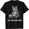Just One More Row Funny Crochet Lover T-Shirt