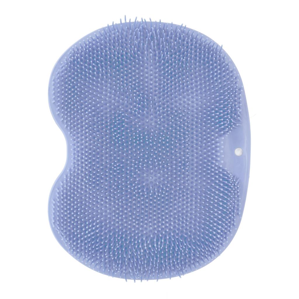 Multifunctional Shower Brush with Non Slip Suction Cup Soft Flexible Foot Body Scrubber for Bathroom