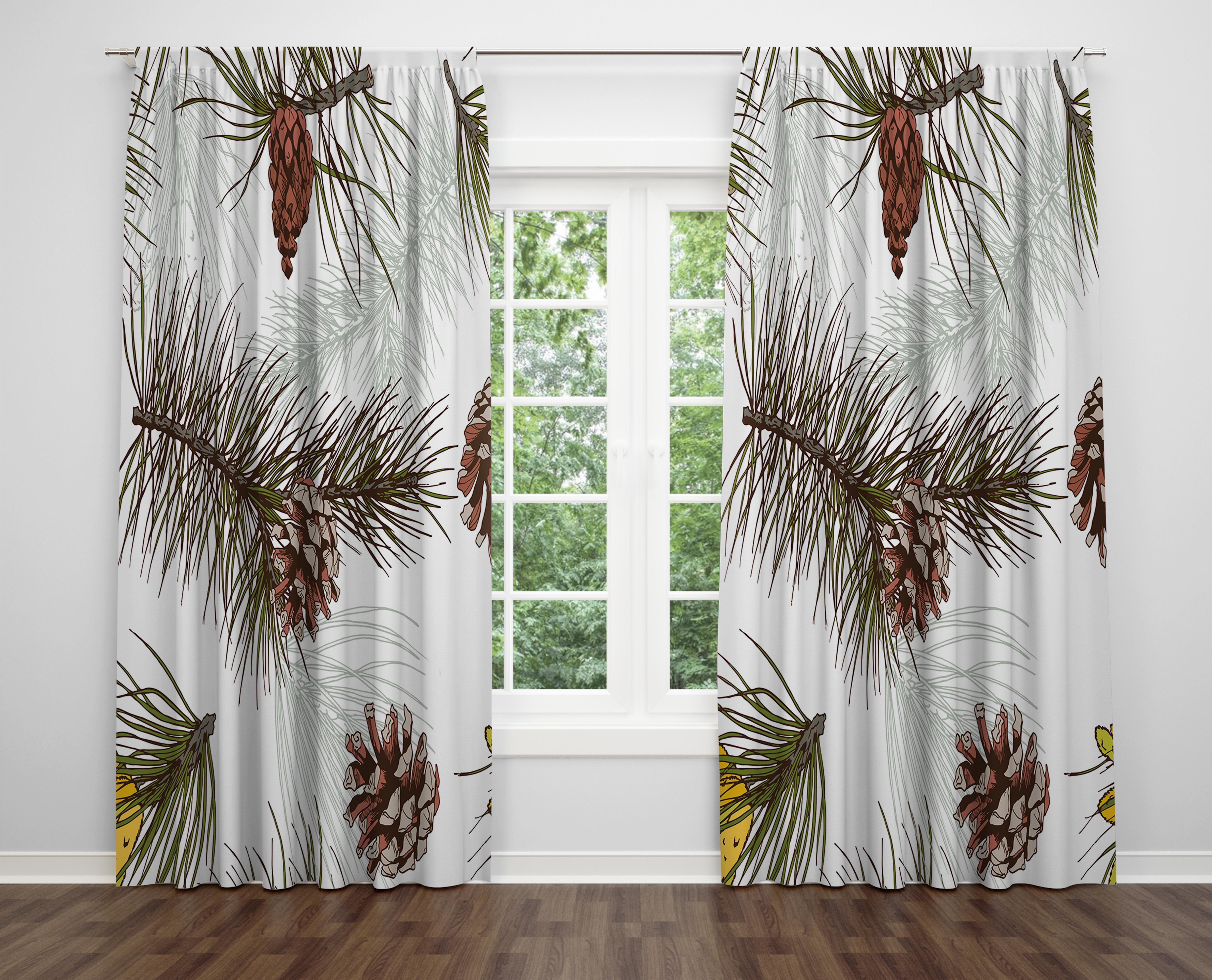 

Декоративний дизайн, високоякісна бавовняна тканина, ви можете вибрати одну або подвійну фіранку з крила 1 piece різнокольоровий