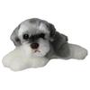 Kawaii Schnauzer Dog Plush Toy Mini Soft Simulation Kids Stuffed Animal Toys for Children Cute Photo Props Baby Birthday Gift
