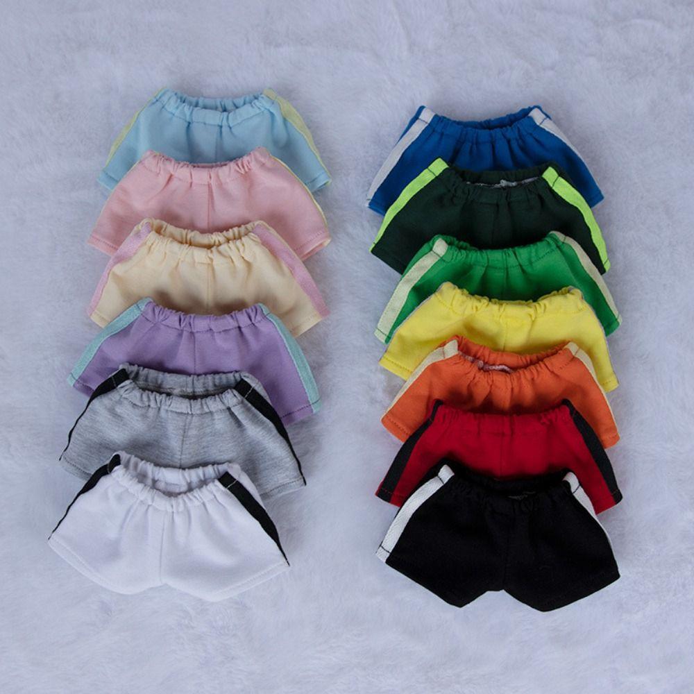10 Colors Doll Sports Pants Fashion Cotton Doll Suit High Quality Accessories  15cm Cotton Doll