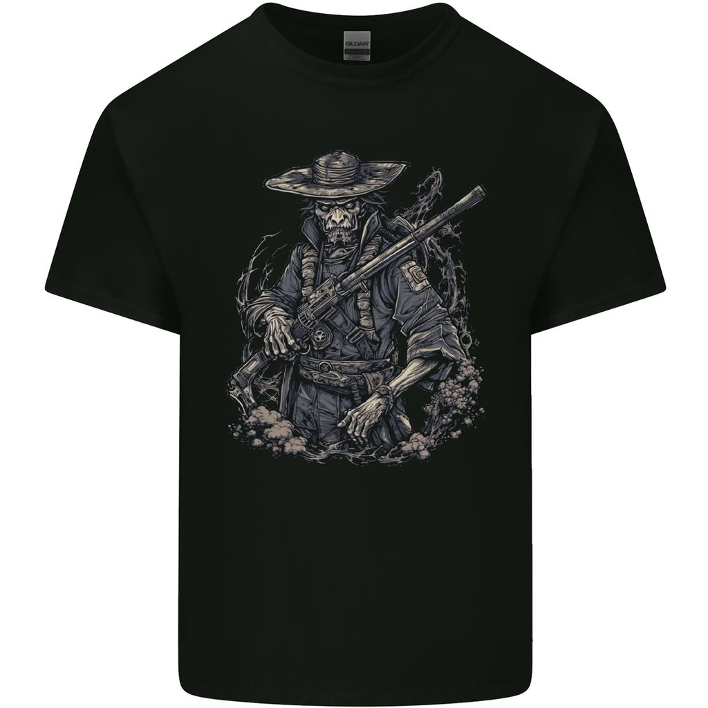 Rebel Zombie Soldier Demon Army Malitia Unisexs Light Cotton TShirt