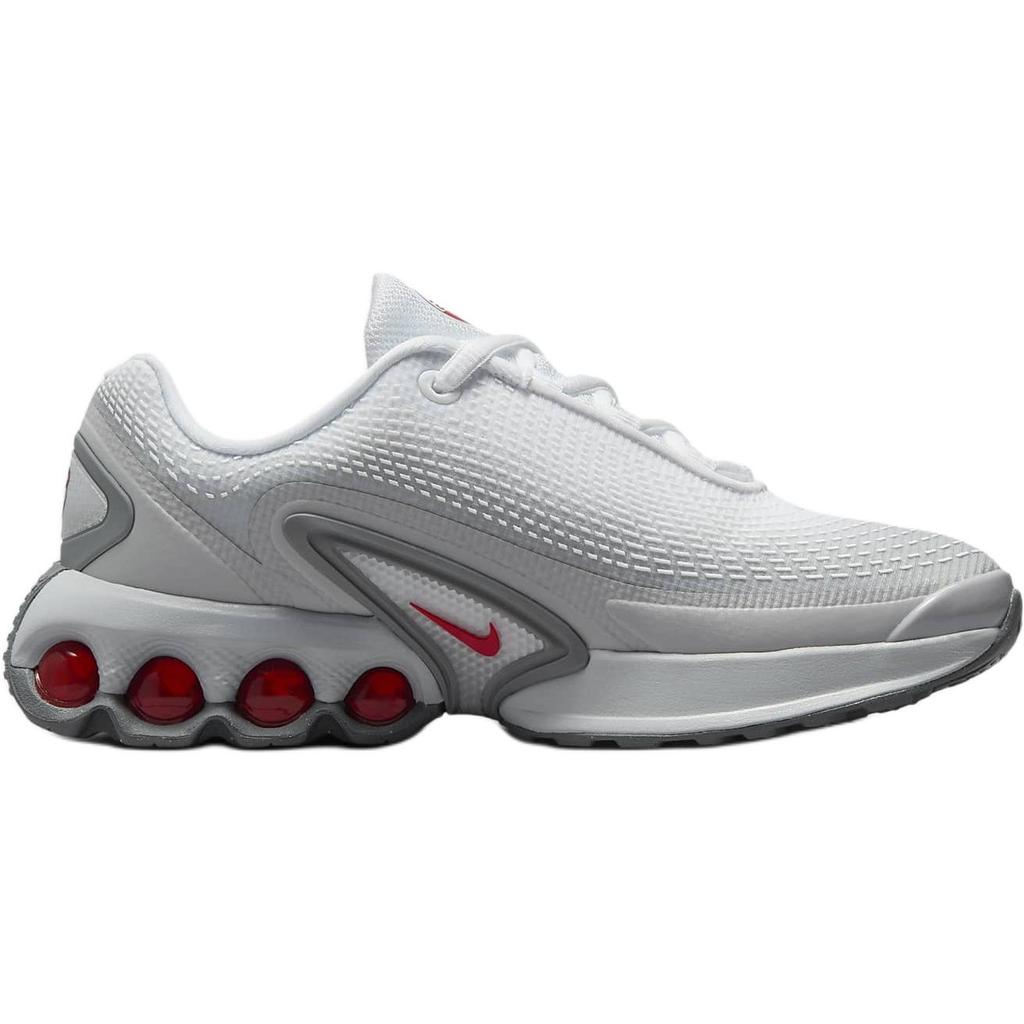 Nike Air Max DN SE GS Light Smoke University Red Kids Sneakers Grey Light-Smoke-Grey White HQ4873-002