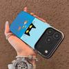 Cats and Fish Phone Case for iPhone17 16 15 14 13 12 11 Pro/ Max/Plus Shock-proof Rear Cover Anti-fingerprint