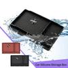 Car Dashboard Storage Box CD Texture Silicone Scratch-Resistant For Volkswagen VW Golf GTI Polo Passat Scirocco Tiguan Jetta Zu2