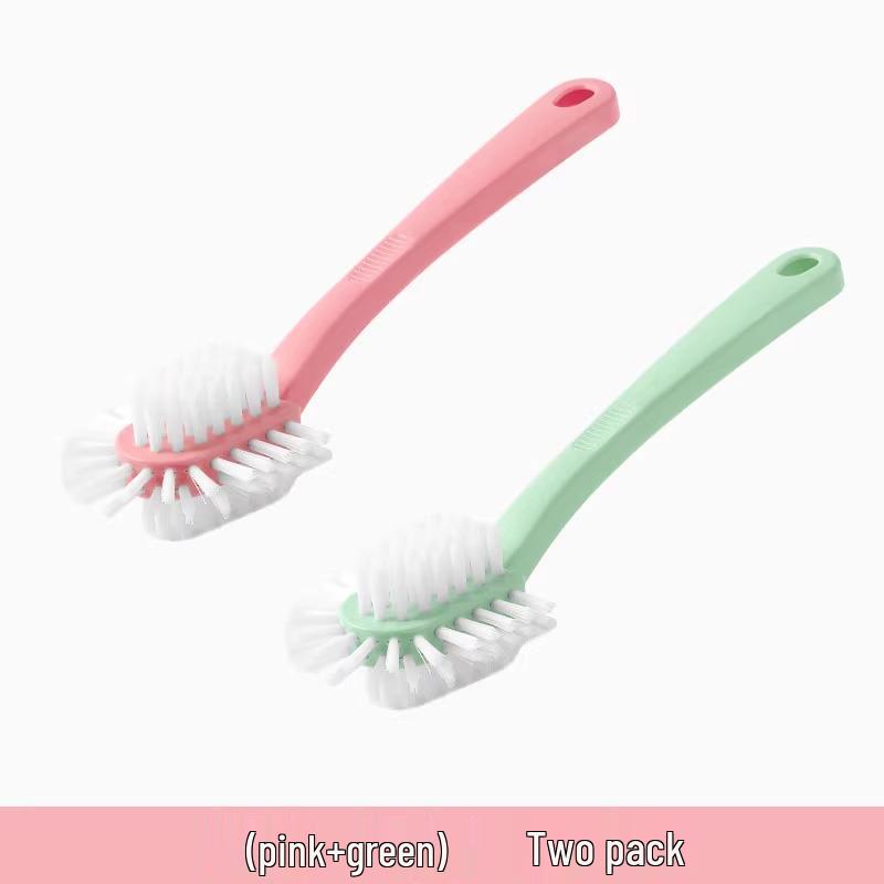 All-in-One Long-Handle Soft Bristle Shoe Brush