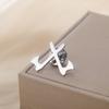 Lucktune Warrior Axe Brooches Metal Pins For Men's Shirt Badges Stainless Steel Lapel Pins Vintage Jewelry Party Gift Wolesale