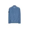 STONE ISLAND Einfarbige Jacke mit Reißverschlusskragen Herbst Herrenjacken Blau 761512321-V0046