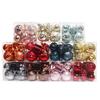 12pcs Metallic Drop Christmas Ball Decorations for Xmas Tree