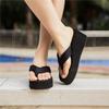 Sommerliche dicke Sohle und modische High-Heel Casual Flip-Flops