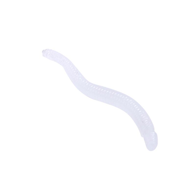 

100 шт. силиконовые мягкие приманки «красный червь» резиновые приманки для дождевых червей креветки окунь карп белый