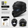 Tang Jun Women's All-Season Anti-Fog Motorcycle Helmet