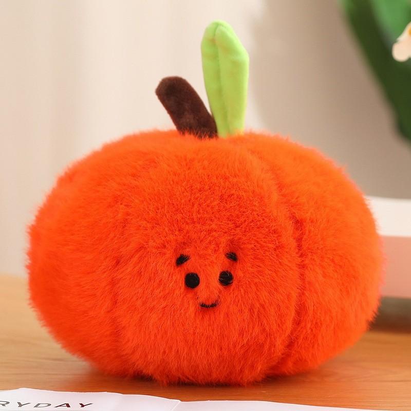 Fruit Plush Characters Featuring Persimmon Blueberry Pumpkin Pear Display Home