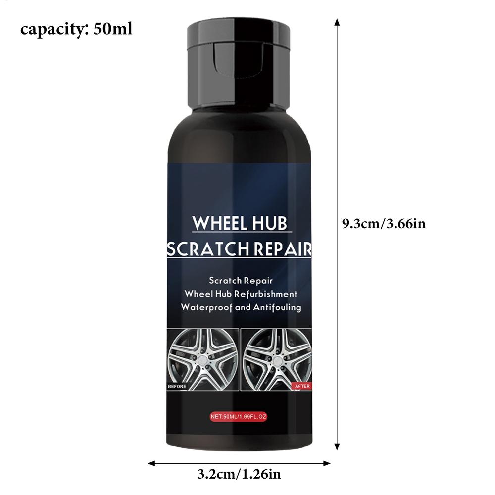 Wheel Scratch Remover Scratch Polishing Paste Car Refurbishment Brightening Finish Wax Polishing Renovator Paste For Maintenance