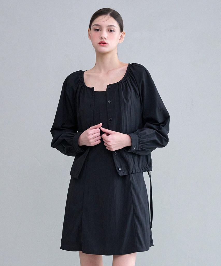 Micene Mira Sleeveless Dress-Blouse Set
