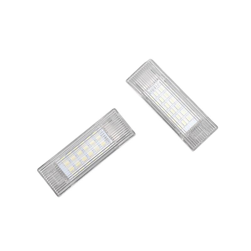 2x LED Dør Lys Fotbrønn Lys Bagasjerom Hanskerom Lys For BMW F20 F21 F30 F31 F34 F32 F10 F11 F07 F15 F26 E84